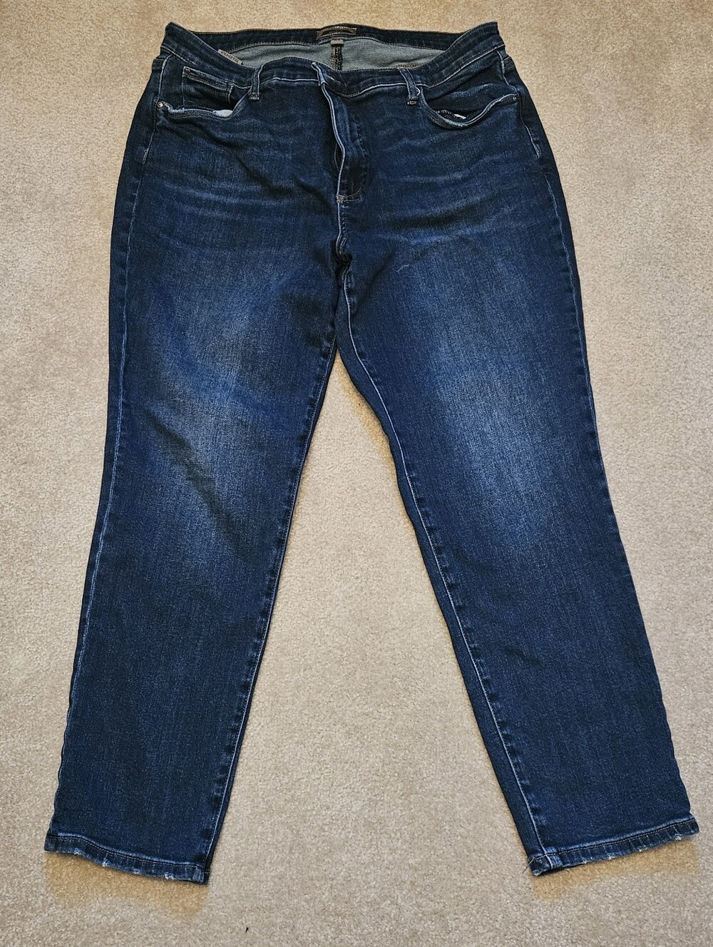 Kut from the Kloth Dark Indigo Boyfriend Jeans